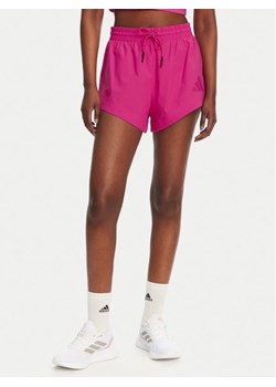 adidas Szorty sportowe Z.N.E. Woven JP4195 Różowy Loose Fit ze sklepu MODIVO w kategorii Szorty - zdjęcie 182705232