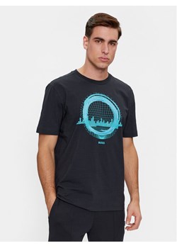 Boss T-Shirt Tee 8 50506372 Granatowy Regular Fit ze sklepu MODIVO w kategorii T-shirty męskie - zdjęcie 182705283