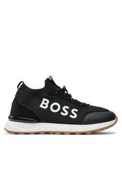Boss Sneakersy J51327 S Czarny ze sklepu MODIVO w kategorii Buty sportowe dziecięce - zdjęcie 182705301