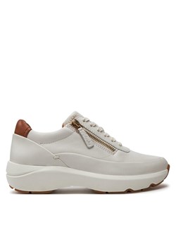 Clarks Sneakersy Tivoli Zip 26176650 Écru ze sklepu MODIVO w kategorii Buty sportowe damskie - zdjęcie 182705372