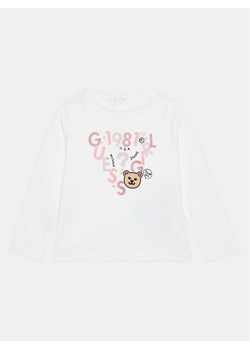 Guess Bluzka K4BI05 J1314 Biały Regular Fit ze sklepu MODIVO w kategorii Bluzki dziewczęce - zdjęcie 182705492