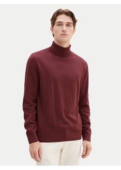 Tom Tailor Golf 1038202 Bordowy Regular Fit ze sklepu MODIVO w kategorii Swetry męskie - zdjęcie 182705493