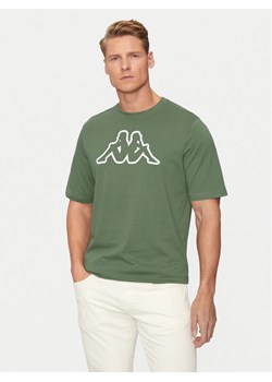 Kappa T-Shirt Logo Korpo Cromen 303HZ70 Zielony Regular Fit ze sklepu MODIVO w kategorii T-shirty męskie - zdjęcie 182705514