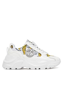 Versace Jeans Couture Sneakersy 78VA3SC7 Biały ze sklepu MODIVO w kategorii Buty sportowe damskie - zdjęcie 182705521