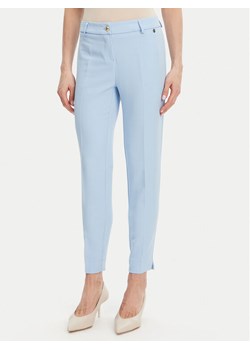 Maryley Spodnie materiałowe 25EB52Z/M24/43MA Błękitny Regular Fit ze sklepu MODIVO w kategorii Spodnie damskie - zdjęcie 182705590