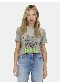 ONLY T-Shirt Lucy 15307412 Szary Regular Fit ze sklepu MODIVO w kategorii Bluzki damskie - zdjęcie 182705622