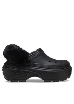 Crocs Klapki Stomp Lined Clog 208546 Czarny ze sklepu MODIVO w kategorii Klapki męskie - zdjęcie 182705781