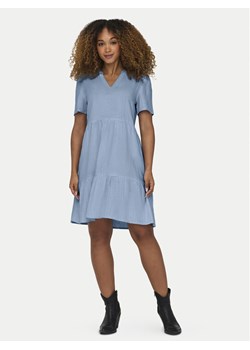 ONLY Sukienka letnia Tiri-Caro 15310970 Błękitny Regular Fit ze sklepu MODIVO w kategorii Sukienki - zdjęcie 182705810