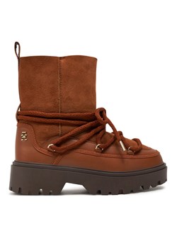 Tommy Hilfiger Śniegowce FW0FW08085 Brązowy ze sklepu MODIVO w kategorii Śniegowce damskie - zdjęcie 182705830