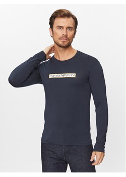 Emporio Armani Underwear Longsleeve 111023 3F517 00135 Granatowy Regular Fit ze sklepu MODIVO w kategorii T-shirty męskie - zdjęcie 182705874