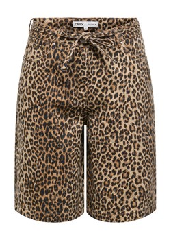 ONLY Szorty jeansowe Naomi 15351037 Brązowy Regular Fit ze sklepu MODIVO w kategorii Szorty - zdjęcie 182706012