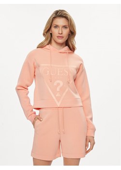 Guess Bluza New Alisa V2YQ08 K7UW2 Koralowy Regular Fit ze sklepu MODIVO w kategorii Bluzy damskie - zdjęcie 182706133