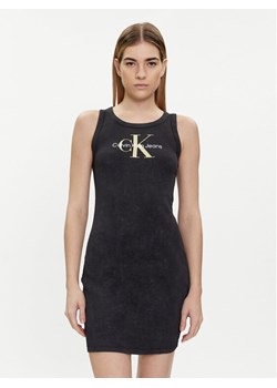 Calvin Klein Jeans Sukienka letnia Archival Monologo J20J223069 Czarny Slim Fit ze sklepu MODIVO w kategorii Sukienki - zdjęcie 182706141