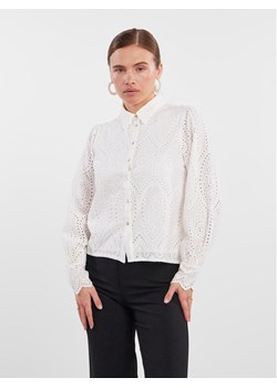 YAS Koszula 26030708 Biały Regular Fit ze sklepu MODIVO w kategorii Koszule damskie - zdjęcie 182706164