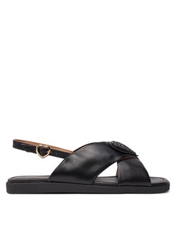 LOVE MOSCHINO Sandały JA16232G0IIE0000 Czarny ze sklepu MODIVO w kategorii Sandały damskie - zdjęcie 182706202