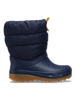 Crocs Śniegowce Classic Neo Puff Boot T 207683 Niebieski ze sklepu MODIVO w kategorii Buty zimowe dziecięce - zdjęcie 182706210