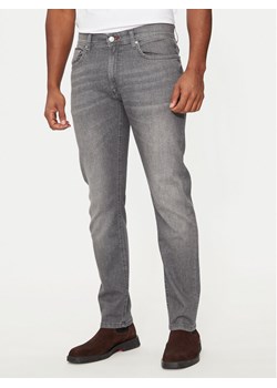 Hechter Paris Jeansy 26050 142361 Szary Regular Fit ze sklepu MODIVO w kategorii Jeansy męskie - zdjęcie 182706234