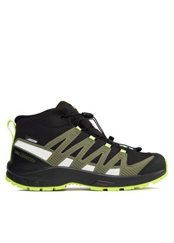 Salomon Trekkingi Xa Pro V8 Mid Climasalomon™ Waterproof L47289400 Czarny ze sklepu MODIVO w kategorii Buty trekkingowe dziecięce - zdjęcie 182706274