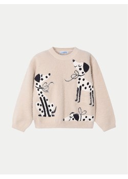 Mayoral Sweter 4356 Beżowy Regular Fit ze sklepu MODIVO w kategorii Swetry dziewczęce - zdjęcie 182706353
