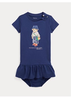 Polo Ralph Lauren Sukienka codzienna 310909701001 Granatowy Regular Fit ze sklepu MODIVO w kategorii Body niemowlęce - zdjęcie 182706403