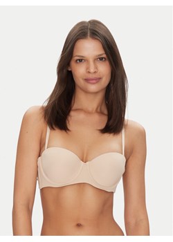 Tommy Hilfiger Biustonosz bardotka UW0UW05378 Beżowy ze sklepu MODIVO w kategorii Biustonosze - zdjęcie 182706440