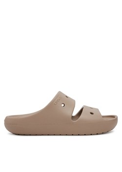 Crocs Klapki Classic Sandal v2 209403 Brązowy ze sklepu MODIVO w kategorii Klapki męskie - zdjęcie 182706532