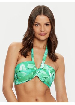 Seafolly Góra od bikini Secret Garden 33816-220 Zielony ze sklepu MODIVO w kategorii Stroje kąpielowe - zdjęcie 182706564