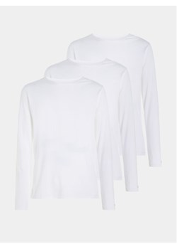 Tommy Hilfiger Komplet 3 longsleeve UM0UM03022 Biały Slim Fit ze sklepu MODIVO w kategorii T-shirty męskie - zdjęcie 182706721