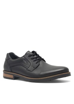 Rieker Półbuty 14603-00 Czarny ze sklepu MODIVO w kategorii Buty eleganckie męskie - zdjęcie 182706831