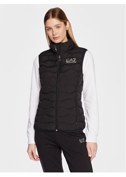 EA7 Emporio Armani Bezrękawnik 8NTQ08 TNF8Z 1200 Czarny Regular Fit - id: 0000302476138 - marki Emporio Armani - 182706933 EA7 Emporio Armani Bezrękawnik 8NTQ08 TNF8Z 1200 Czarny Regular Fit ze sklepu MODIVO w kategorii Kamizelki damskie - zdjęcie 182706933