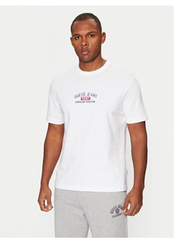 Guess T-Shirt M5RI77 K8FQ4 Biały Regular Fit ze sklepu MODIVO w kategorii T-shirty męskie - zdjęcie 182706940