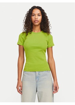 JJXX T-Shirt Frankie 12239962 Zielony Slim Fit ze sklepu MODIVO w kategorii Bluzki damskie - zdjęcie 182707053