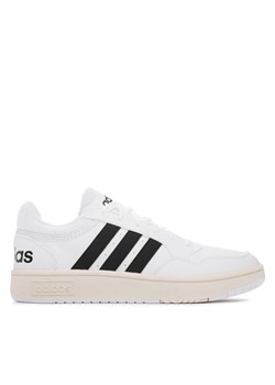 adidas Sneakersy Hoops 3.0 Low Classic Vintage Shoes GY5434 Biały ze sklepu MODIVO w kategorii Buty sportowe męskie - zdjęcie 182707080