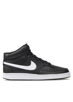 Nike Sneakersy Court Vision Mid Nn DN3577 001 Czarny ze sklepu MODIVO w kategorii Buty sportowe męskie - zdjęcie 182707131