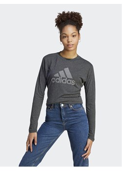 adidas Bluzka Future Icons Winners 3 IM2433 Szary Regular Fit ze sklepu MODIVO w kategorii Bluzki damskie - zdjęcie 182707162