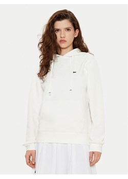 Lacoste Bluza SF8346 Écru Regular Fit ze sklepu MODIVO w kategorii Bluzy damskie - zdjęcie 182707203