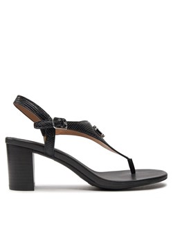 Lauren Ralph Lauren Sandały 802935564001 Czarny ze sklepu MODIVO w kategorii Sandały damskie - zdjęcie 182707293