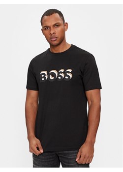 Boss T-Shirt Tiburt 427 50506923 Czarny Regular Fit ze sklepu MODIVO w kategorii T-shirty męskie - zdjęcie 182707303