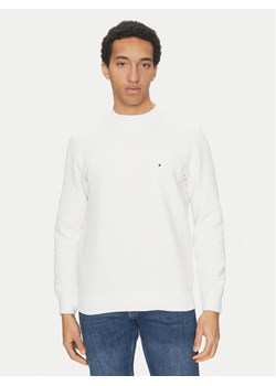 Tommy Hilfiger Bluza Essential MW0MW37232 Biały Regular Fit ze sklepu MODIVO w kategorii Bluzy męskie - zdjęcie 182707364