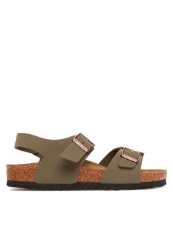Birkenstock Sandały New York Kids 1029747 D Zielony ze sklepu MODIVO w kategorii Sandały dziecięce - zdjęcie 182707392