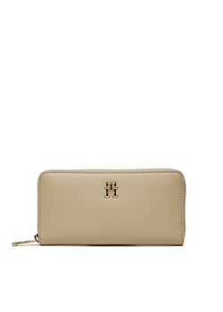 Tommy Hilfiger Duży Portfel Damski Th Essential Sc Large Za AW0AW16093 Biały ze sklepu MODIVO w kategorii Portfele damskie - zdjęcie 182707430