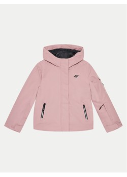4F Kurtka snowboardowa 4FJWAW24TTJAF549 Beżowy Loose Fit ze sklepu MODIVO w kategorii Kurtki dziewczęce - zdjęcie 182707462