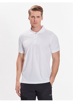 CMP Polo 3T60077 Biały Regular Fit ze sklepu MODIVO w kategorii T-shirty męskie - zdjęcie 182707463