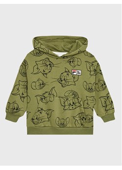 Fila Bluza Tulsa 771192 Zielony Regular Fit ze sklepu MODIVO w kategorii Bluzy chłopięce - zdjęcie 182707464