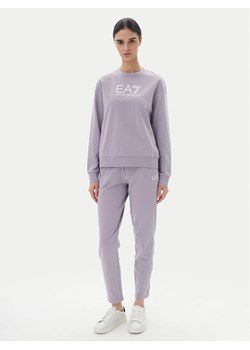 EA7 Emporio Armani Dres 7W000115 AF13135 UA092 Fioletowy Regular Fit ze sklepu MODIVO w kategorii Dresy damskie - zdjęcie 182707651