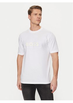 BOSS T-Shirt 50531271 Biały Regular Fit ze sklepu MODIVO w kategorii T-shirty męskie - zdjęcie 182707733
