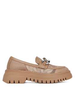 DeeZee Loafersy 60062D-2 Brązowy ze sklepu MODIVO w kategorii Półbuty damskie - zdjęcie 182707970