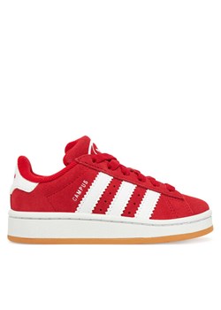 adidas Sneakersy Campus 00s JI4329 Czerwony ze sklepu MODIVO w kategorii Buty sportowe dziecięce - zdjęcie 182708041