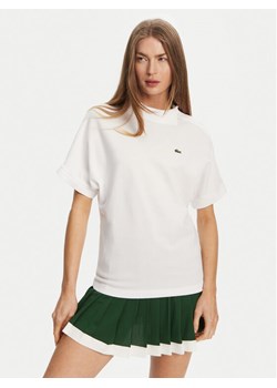 Lacoste Polo PF9654 Biały Relaxed Fit - id: 0000304995040 - marki Lacoste - 182708052 Lacoste Polo PF9654 Biały Relaxed Fit ze sklepu MODIVO w kategorii Bluzki damskie - zdjęcie 182708052