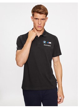Puma Polo Bmw Mms Ess 621312 Czarny Regular Fit ze sklepu MODIVO w kategorii T-shirty męskie - zdjęcie 182708183